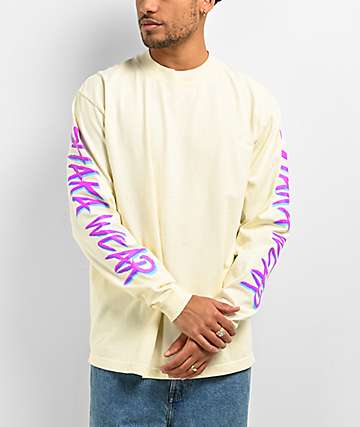 Shaka Wear Drop Shoulder Black Wash T-Shirt