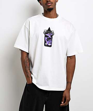 ShittyBoyz Dog Shit Militia BabyTron Scan Wizard White T-Shirt - 