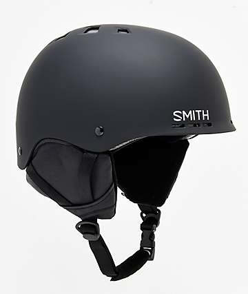 Smith Holt casco de snowboard en negro mate