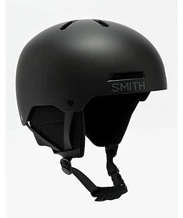 Smith Holt Matte Black Snowboard Helmet | Zumiez