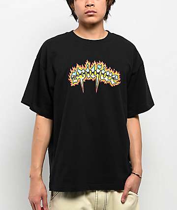 Spitfire Hotrod Black Long Sleeve T-Shirt | Zumiez