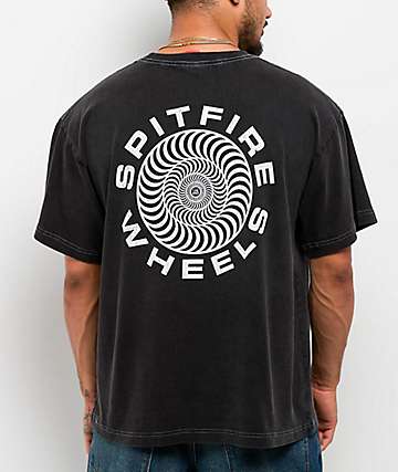 Spitfire Old English Black Baseball Jersey | Zumiez