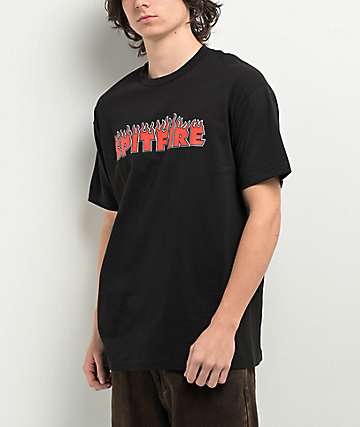 Spitfire Overlay Lil Bighead White Long Sleeve T-Shirt | Zumiez