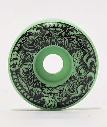 Spitfire Burners Green 52mm 99a Skateboard Wheels | Zumiez