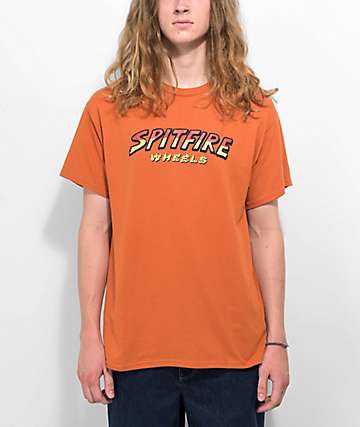 Spitfire x Gnarhunters Cart Orange Long Sleeve T-Shirt | Zumiez