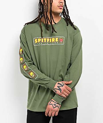 トップス SPITFIRE BUTTON FRONT JERSEY トップス SPITFIRE BUTTON FRONT JERSEY Spitfire Old English