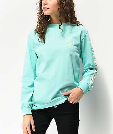 Spitfire Overlay Lil Bighead camiseta menta de manga larga