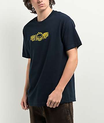 Spitfire Overlay Lil Bighead White Long Sleeve T-Shirt | Zumiez