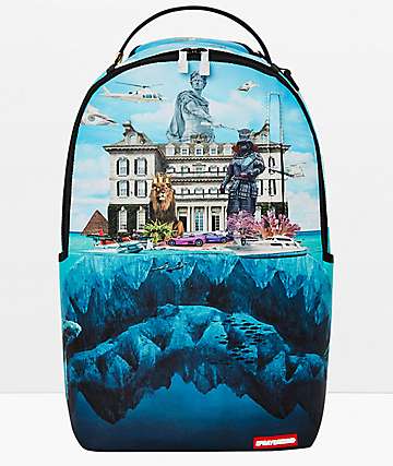 Sprayground 3D Graffiti Sharks in Paris The Rizz Backpack – Limited Edition  - RunNWalk