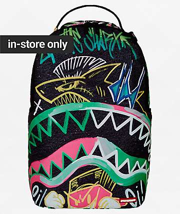 Sprayground Skull Drip Tote Bag