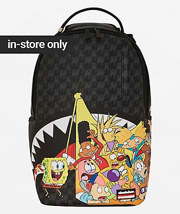 Sprayground Shark Central Stencil Backpack | Zumiez