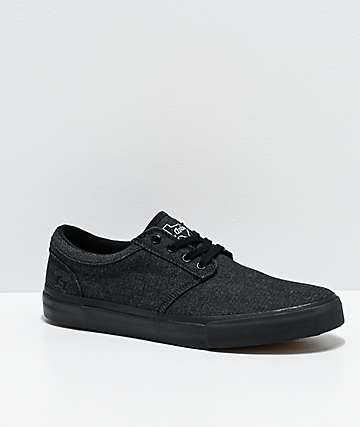 State Elgin San Antonio zapatos de skate de mezclilla negra