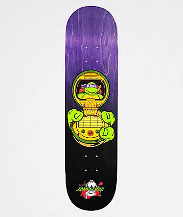 TMNT x Santa Cruz Donatello 8.125" Skateboard Deck