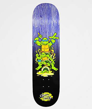 TMNT x Santa Cruz Leonardo 8.375" Skateboard Deck