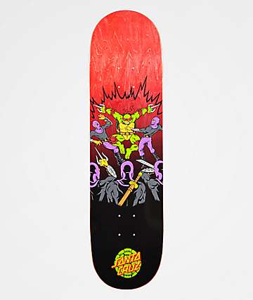 TMNT x Santa Cruz Raphael 8.25" Skateboard Deck