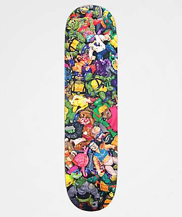 TMNT x Santa Cruz Toys Everslick 8.0" Skateboard Deck