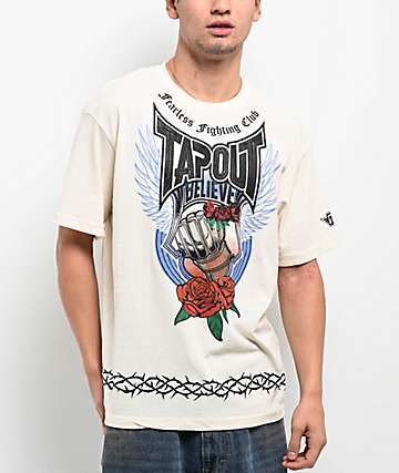 Tapout NORMALE PASSFORM CRESTON - T-shirt con stampa - red black silver/rosso