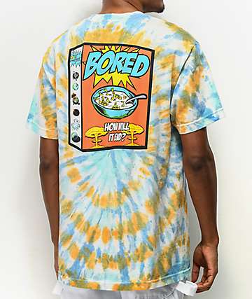 teenage breakfast tie dye hoodie