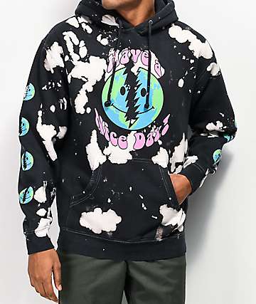 teenage breakfast tie dye hoodie