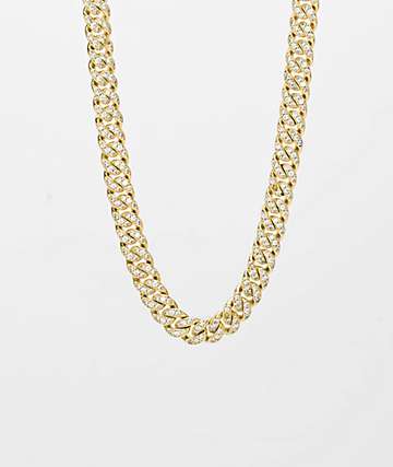 The Gold Gods 18" Diamond Micro Cuban Necklace - 