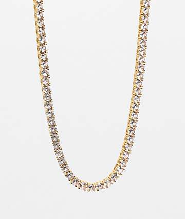 Rapper愛用【The Gold Gods】DIAMOND  CROSSネックレス Diamond Rose Cross Necklace Pendant & Rope Chain | The Gold Gods