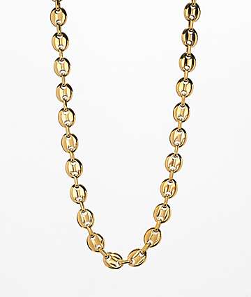 The Gold Gods Pharoah 22" Gold Rope Chain Necklace