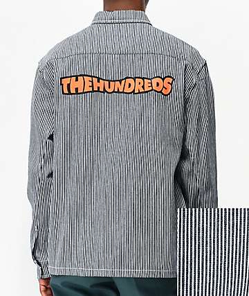 The Hundreds Roosevelt chaqueta azul y blanca de rayas