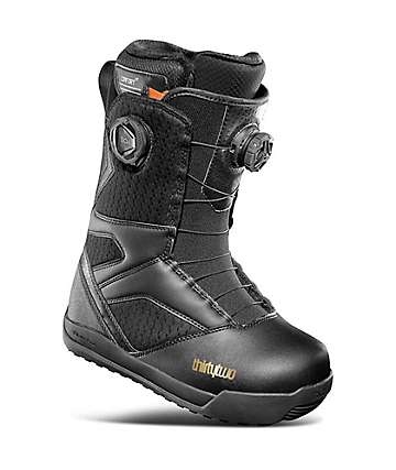 ThirtyTwo Shifty Boa Black Snowboard Boots 2024 | Zumiez