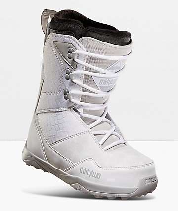 ThirtyTwo Women's Shifty Boa White Snowboard Boots 2023 | Zumiez