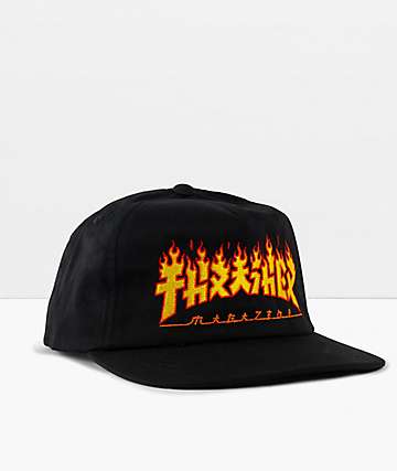 Thrasher Kids Flame Logo T-Shirt | Zumiez
