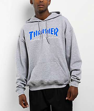 Thrasher Coffin Grey Hoodie | Zumiez