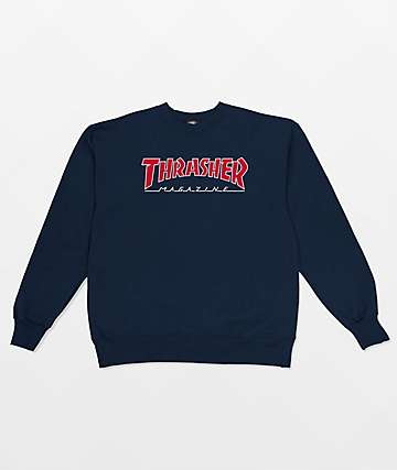 thrasher crewneck zumiez