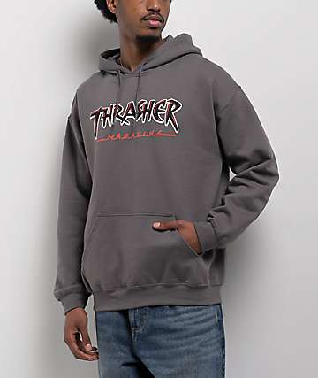 パーカー・フーディ THRASHER Magazine Logo Hoodie Orange TR2301HD01OR パーカー・フーディ THRASHER Magazine Logo Hoodie Orange