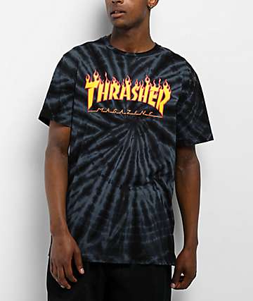 ★Thrasher Pyramid Mens Tee 関税込★ Thrasher - Pyramid Tee | Black – Plusskateshop.com