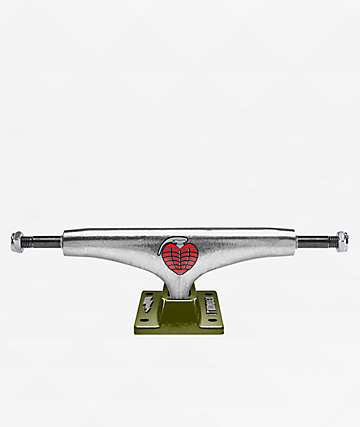 Thunder Ishod Dawg Hollows Raw Silver Red 149 Skateboard Truck Zumiez