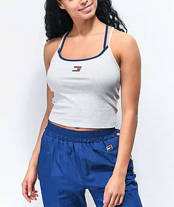 tommy hilfiger cami crop top