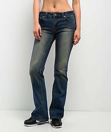 True Religion Bobby Frayed Blue Wash Shorts