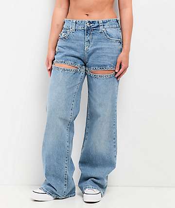True Religion x PLAYBOY BECCA ブーツカット ジーンズ TRUE RELIGION X PLAYBOY BECCA MID RISE BOOTCUT JEAN - Dark
