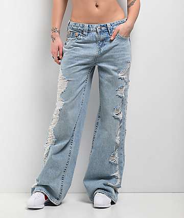 True Religion Embroidered Terry V Notch Scarlet Hoodie