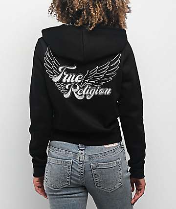 True Religion x Cookies Washed Black Relaxed Sweatpants