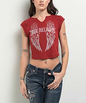 True Religion Classic Logo Back Zip Hoodie | Zumiez