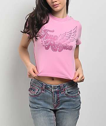True Religion Bobby Flap Stormy Sky Wash Baggy Denim Shorts