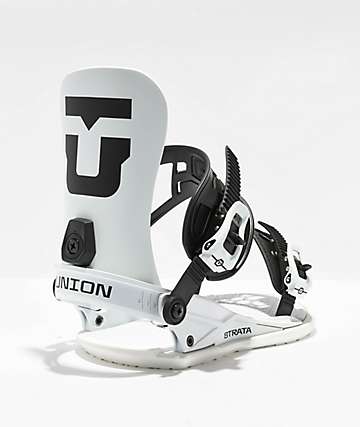 Union Force White Snowboard Bindings 2023 | Zumiez