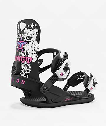 Union Ultra Black Snowboard Bindings 2023 | Zumiez