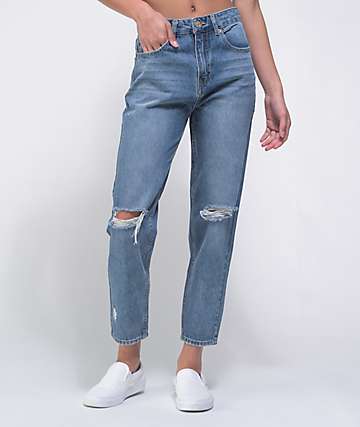 mom jeans zumiez