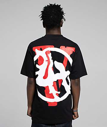 VLONE x LOSTHILLS Smoke Black Long Sleeve T-Shirt | Zumiez