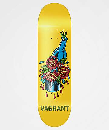 Vagrant Broken Bottles 8.6" Skateboard Deck