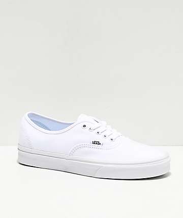 ladies white vans shoes