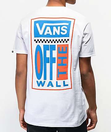 vans ropa blanco