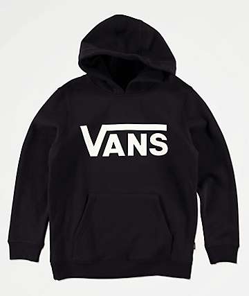 vans jacket kids Black